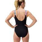 Speedo Speedo Womens Shaping Lunalustre Printed One Piece Speedo Womens Shaping Lunalustre Printed One Piece Splash Swimwear