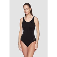 Speedo Womens Concealed D Cup Tank One Piece Splash Swimwear Swim Dress, Tankini & One Piece