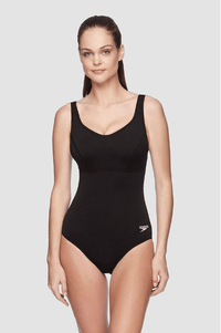 Speedo Womens Contour Clipback One Piece Splash Swimwear