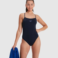 Speedo Womens Endurance+ Thinstrap One Piece Splash Swimwear