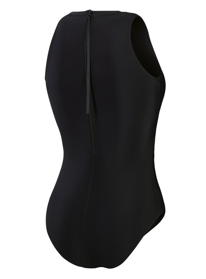 Speedo Womens Essential Hydrasuit Flex One Piece - Black Speedo Muscleback One Piece - Hyperboom/Navy/Orchid Splash Swimwear Swimwear