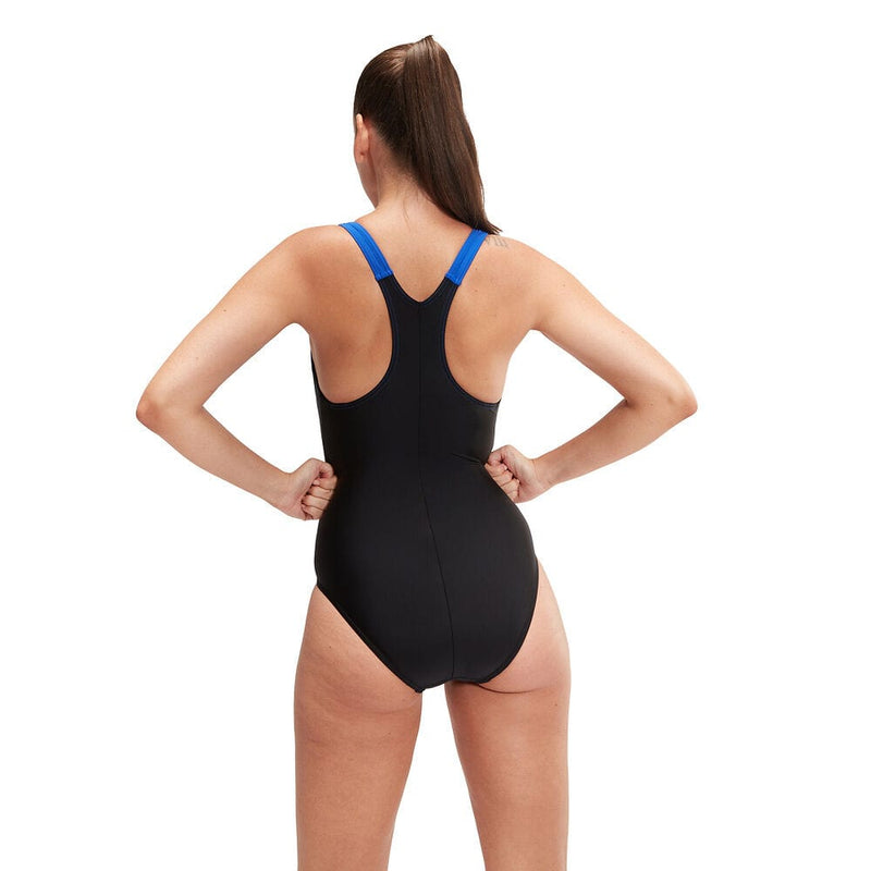 Speedo Womens Hyperboom Splice Racerback Speedo Womens Hyperboom Splice Racerback Splash Swimwear