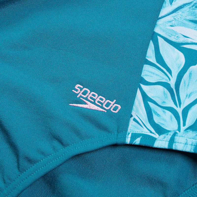 Speedo Womens Panel Hydrasuit Speedo Womens Panel Hydrasuit Splash Swimwear