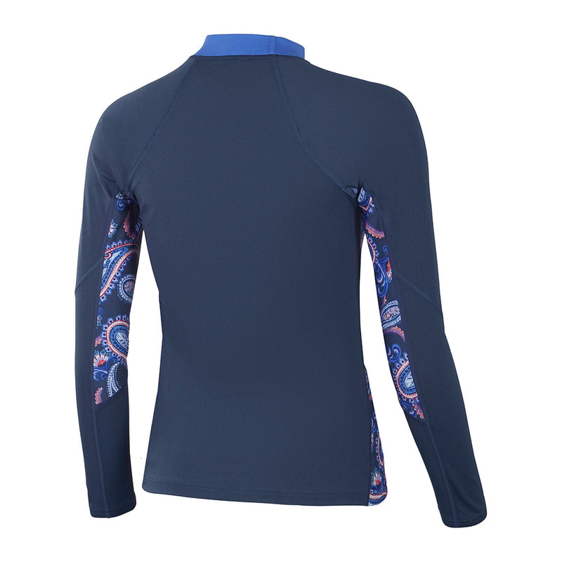 Speedo Rash Vest Womens Printed Long Sleeve Rash Top Speedo Womens Printed Long Sleeve Rash Top