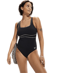 Speedo Womens Shaping Contour Eclipse One Piece Speedo Womens Plus Size Placement Medalist Splash Swimwear