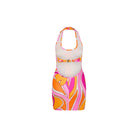 Splash Swimwear  Kulani Kinis Sunrise Swirl Halter Neck Mini Dress Kulani Kinis Sunrise Swirl Halter Neck Mini Dress Splash Swimwear Dresses