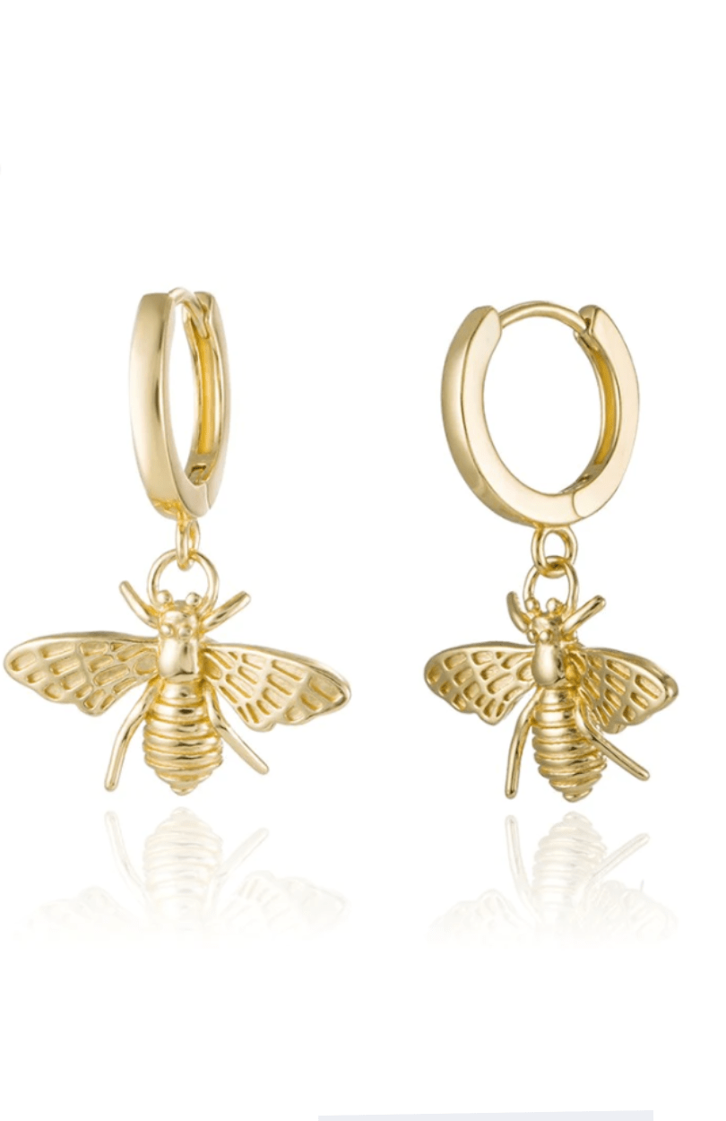 Buzz Hoop Earrings - Gold - Jewel Citizen - Splash Swimwear  - earrings, Function Design, Jewel Citizen, jewellery, May23, Womens - Splash Swimwear 