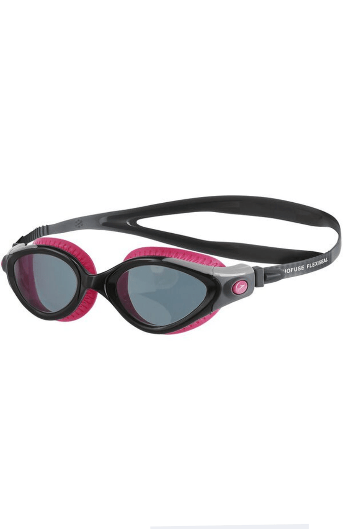 Futura Biofuse Flexiseal Goggles - Pink/Smoke - Speedo - Splash Swimwear  - accessories, goggles, Jul23, new accessories, speedo, speedo accessories - Splash Swimwear 