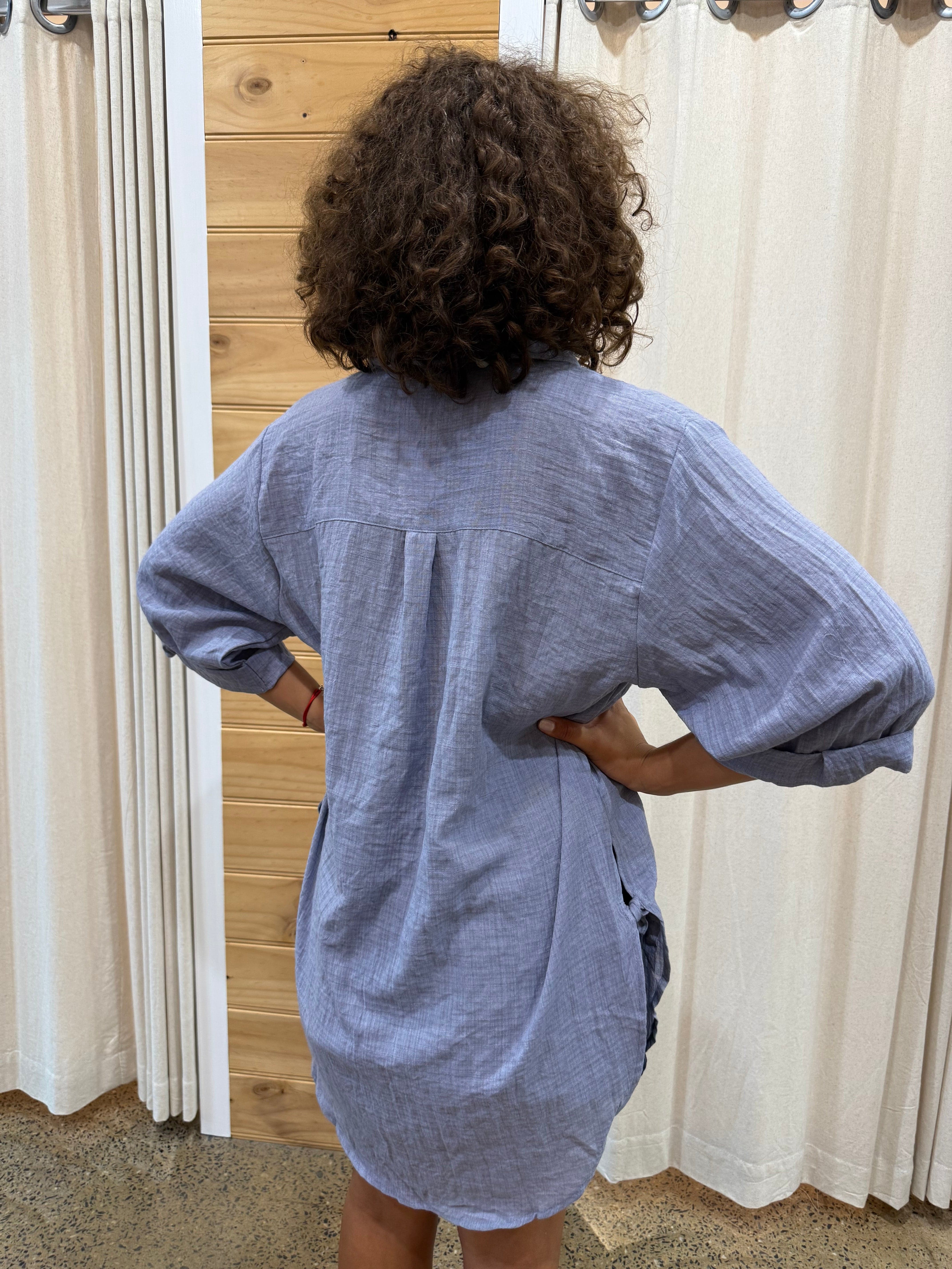 Style Box Lorraine Tie Side Shirt Lorraine Tie Side Shirt Splash Swimwear