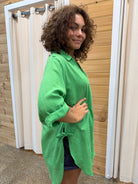 Style Box Lorraine Tie Side Shirt Lorraine Tie Side Shirt Splash Swimwear