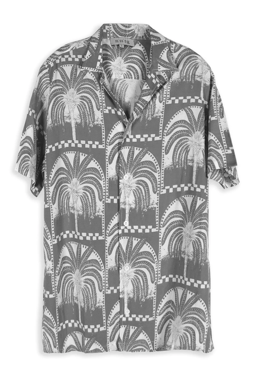 Suen Noaj Suennoaj Mens Shirt Elvis Areca - Grey Suennoaj Mens Shirt Elvis Areca - Grey Splash Swimwear Mens