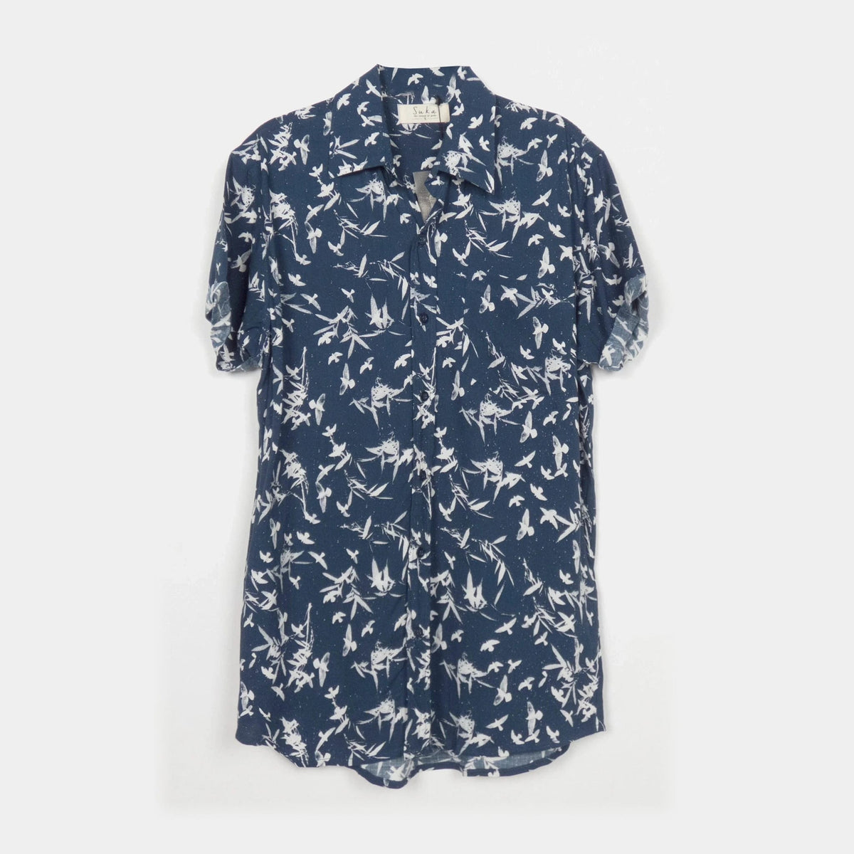 Suen Noaj Suennoaj Mens Shirt - Scatter Bird Suennoaj Mens Shirt - Scatter Bird Splash Swimwear Mens Shirt