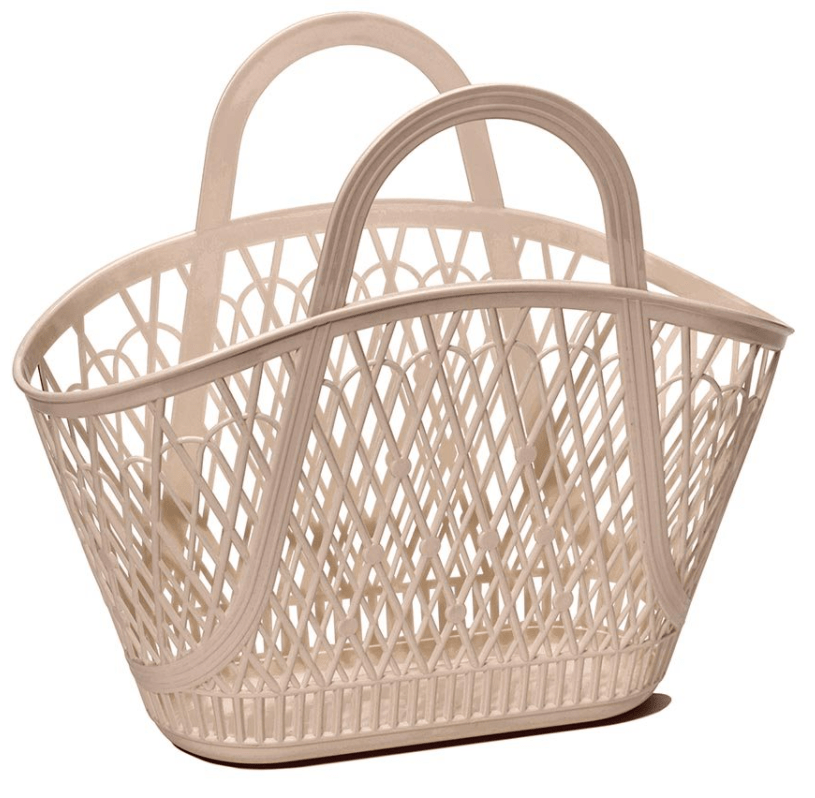 Sun Jellies Jelly Retro Betty Basket SJBBLAT Splash Swimwear Bags Latte 5060506781945