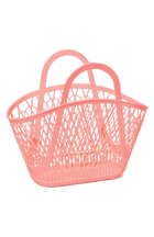 Sun Jellies Bags SJBBPE Peach Jelly Retro Betty Basket