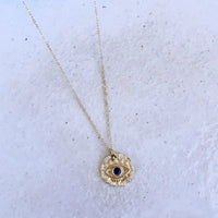 Sun Soul Evil Eye Pendant Necklace NL-733 Splash Swimwear Jewellery 1000014359