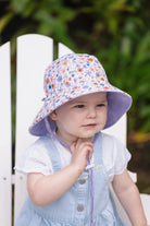 Sundaise Sundaise Bella Wildflowers Legion Hat - 0-3 Years SH854 Della Panama Flamingo Hat 3-6 Years Splash Swimwear Hats 9347418018960