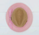 Sundaise Sundaise Laura Panama Hat - Pink Brim SH686 Della Panama Flamingo Hat 3-6 Years Splash Swimwear Hats 9347418016386