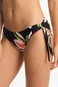 Sundown Tie Side Regular Pant - Sea Level - Splash Swimwear  - bikini bottoms, Oct23, sea level, women swimwear - Splash Swimwear 