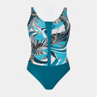 Sunflair Blue Palm Print One Piece Blue Palm Print One Piece | Australia Splash Swimwear One Piece
