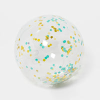 Sunnylife Kids Accessories S41BBCON 3D Inflatable Beach Ball - Confetti Sunnylife 3D Inflatable Beach Ball - Confetti