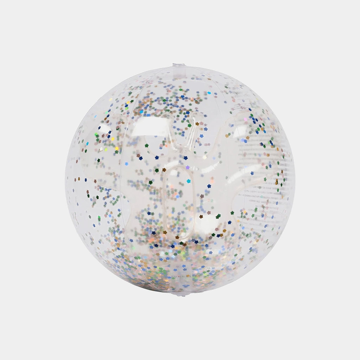 Sunnylife 3D Inflatable Beach Ball - Cotton Candy Glitter 43529181060185 3D Inflatable Beach Ball - Cotton Candy Glitter Splash Swimwear Kids Accessories 9339296069264