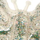 Sunnylife Kids Lie On Float - Cotton Candy Glitter S51KLOGL Kids Lie On Float - Cotton Candy Glitter Splash Swimwear