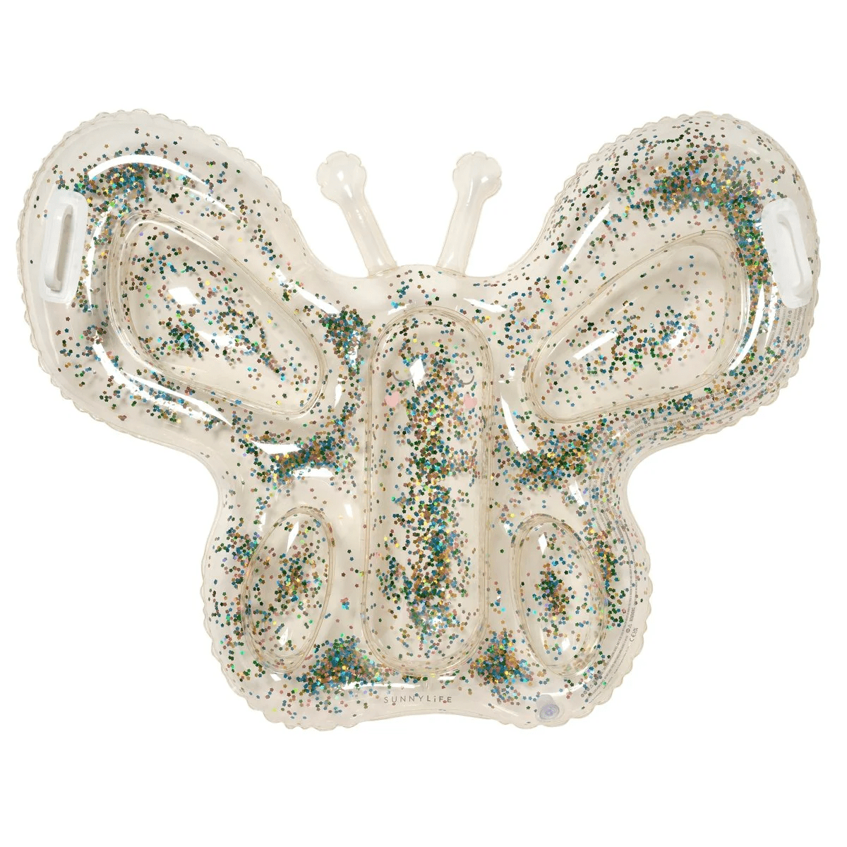 Sunnylife Kids Lie On Float - Cotton Candy Glitter S51KLOGL Kids Lie On Float - Cotton Candy Glitter Splash Swimwear