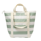 Sunnylife Light Cooler Tote - La Palma Sage Stripe S51NCTWS Light Cooler Tote - La Palma Sage Stripe Splash Swimwear Bags