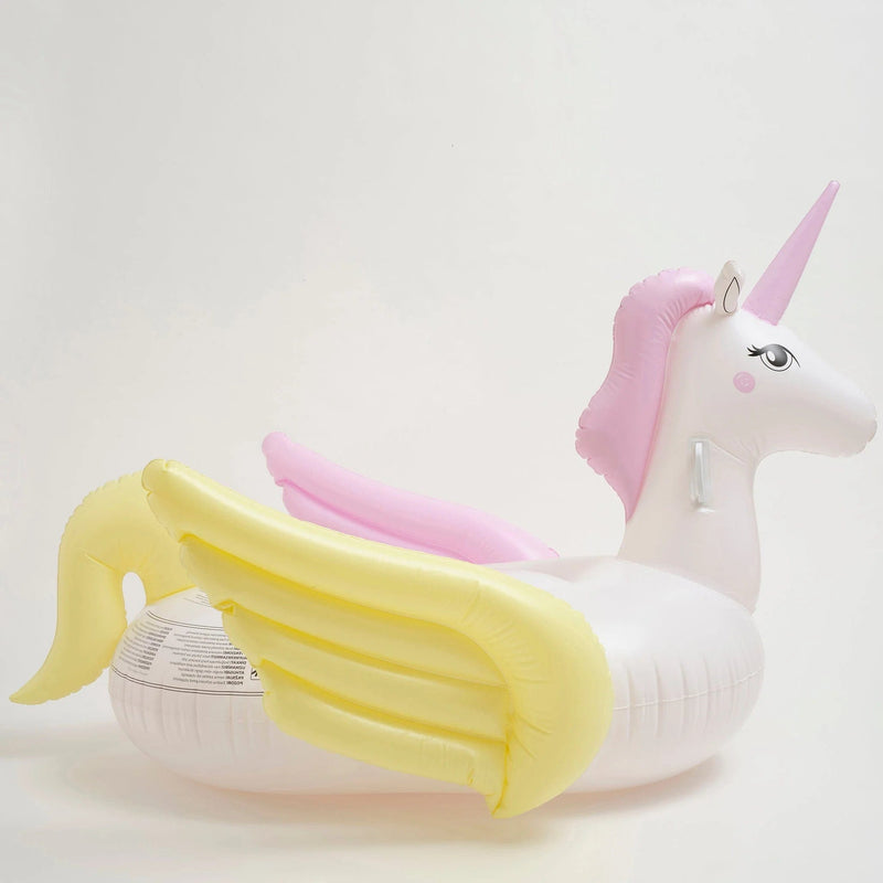 Sunnylife Luxe Ride-On Float Unicorn - Pastel S3LRIDGU Splash Swimwear 9339296062753