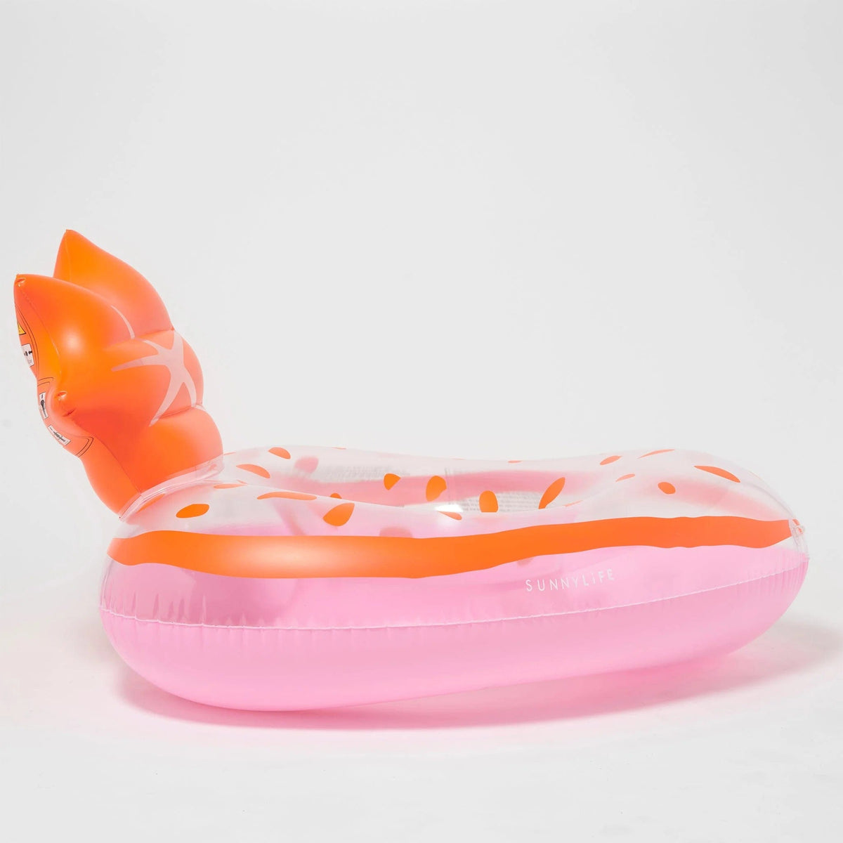 Sunnylife S41LPRST Luxe Tube Pool Ring - Strawberry Pink Sunnylife Luxe Tube Pool Ring - Strawberry Pink