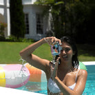 Sunnylife Pool Side Underwater Camera - Pastel Gelato SCUNDPG1 Slim Tube Pool Ring - Blush Pink Splash Swimwear Accessories 9339296063293