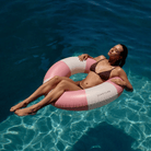 Sunnylife Slim Tube Pool Ring - Blush Pink S51SPRBP Slim Tube Pool Ring - Blush Pink Splash Swimwear