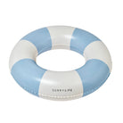 Sunnylife Slim Tube Pool Ring - La Mer Med Blue S61STPLM Slim Tube Pool Ring - Blush Pink Splash Swimwear Accessories 9339296073797