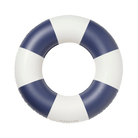Sunnylife Slim Tube Pool Ring - Navy Stripe S51SPRNS Slim Tube Pool Ring - Navy Stripe Splash Swimwear