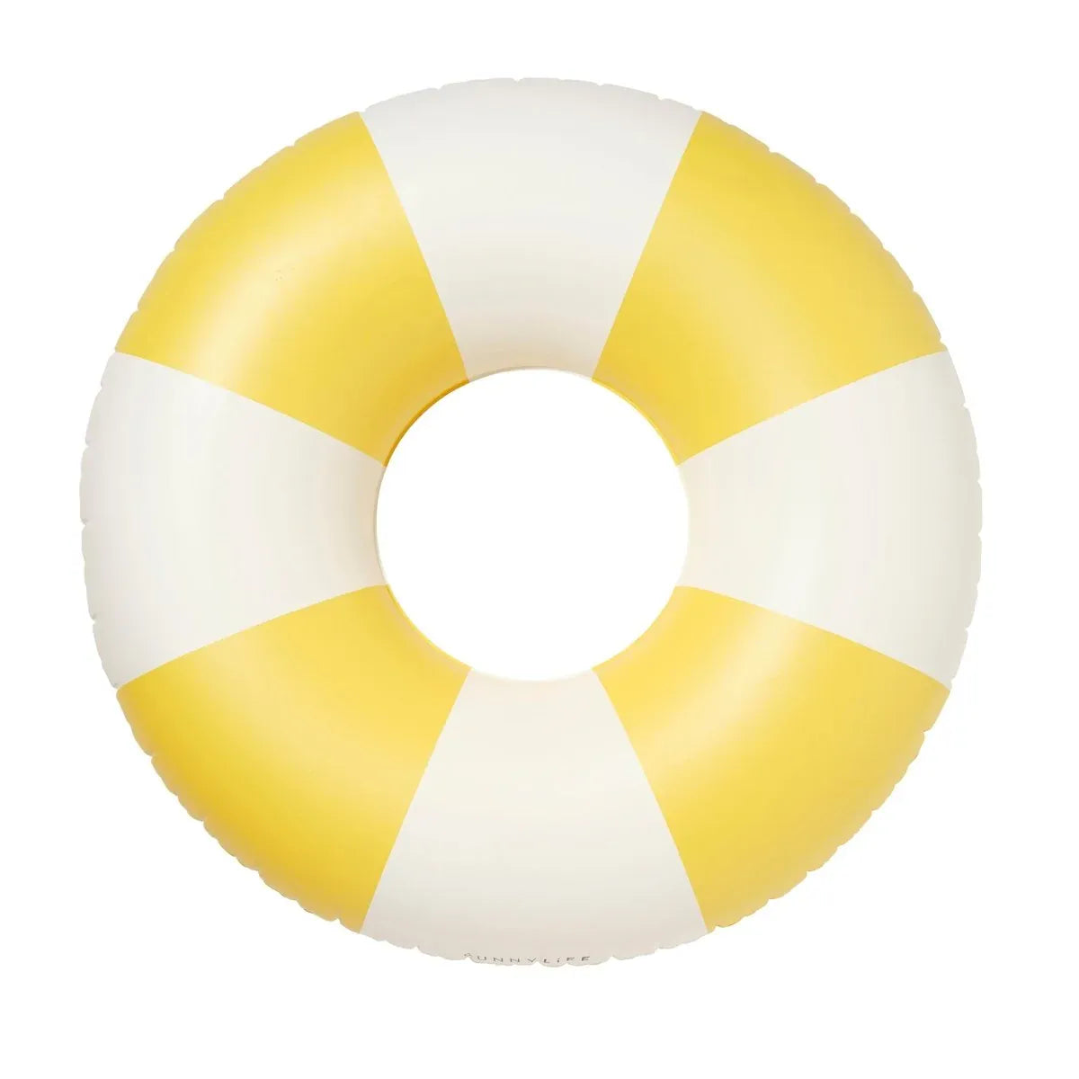 Sunnylife Slim Tube Pool Ring - Sunshine Yellow Stripe S51TPRYS Slim Tube Pool Ring - Blush Pink Splash Swimwear Accessories 9339296071267