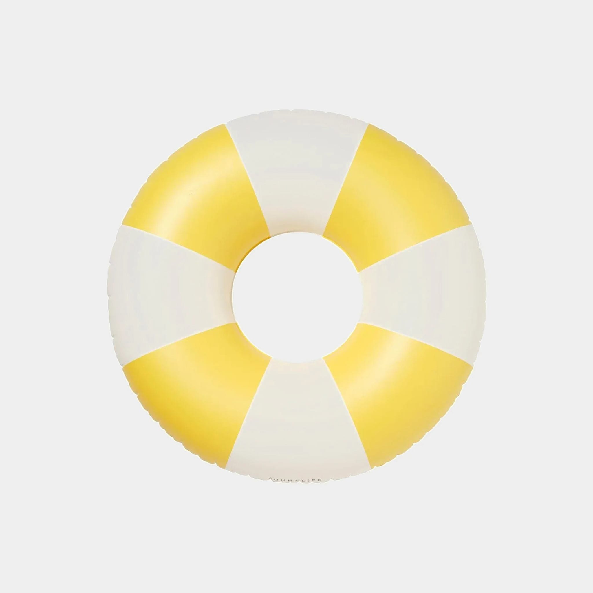 Sunnylife Slim Tube Pool Ring - Sunshine Yellow Stripe S51TPRYS Slim Tube Pool Ring - Blush Pink Splash Swimwear Accessories 9339296071267