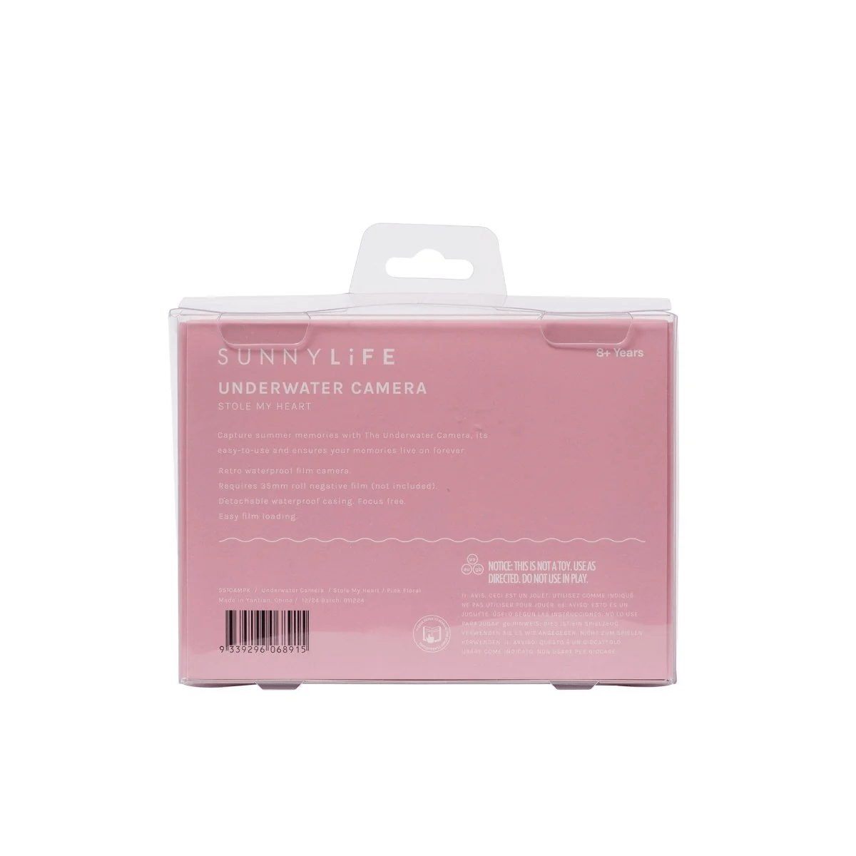 Sunnylife Underwater Camera - Stole My Heart Pink Floral S51CAMPK Underwater Camera - Stole My Heart Pink Floral Splash Swimwear