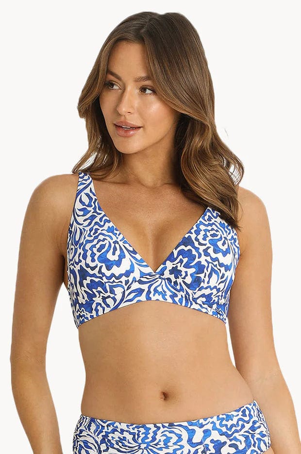 Sunseeker Bikini Tops Corfu DD/E Underwire Tri Bra - Blue Sunseeker Corfu DD/E Underwire Tri Bra - Blue