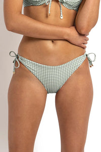 Sunseeker Gidget Tie Side Pant - Sage Splash Swimwear Bikini Bottoms