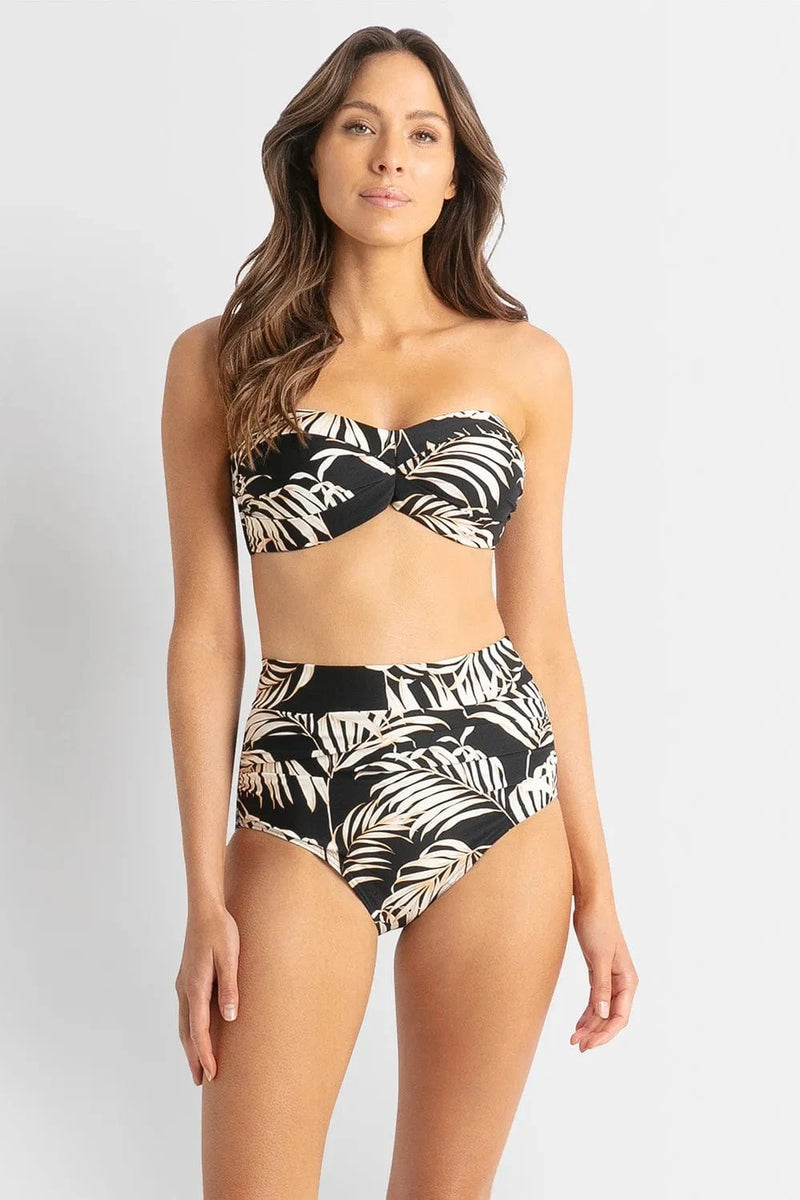 Sunseeker Mae Ruched Highwaist Pant - Black Sunseeker Mae Ruched Highwaist Pant - Black Splash Swimwear