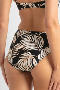 Sunseeker Mae Ruched Mid Rise Pant - Black Sunseeker Mae Ruched Mid Rise Pant - Black Splash Swimwear