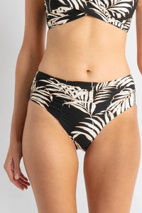 Sunseeker Mae Ruched Mid Rise Pant - Black Sunseeker Mae Ruched Mid Rise Pant - Black Splash Swimwear