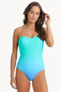 Sunseeker Majestic D/DD Cup Bandeau One Piece Sunseeker Majestic D/DD Cup Bandeau One Piece Splash Swimwear One Pieces