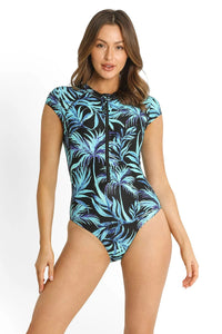 Sunseeker One Pieces Pina Colada Ocean Sport Mastectomy One Piece Sunseeker Pina Colada Ocean Sport Mastectomy One Piece