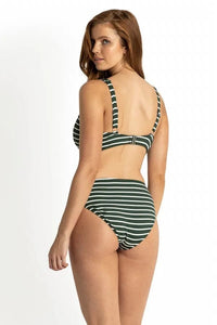 Sunseeker Santorini Mid Rise Pant - Sage Splash Swimwear Bikini Bottoms