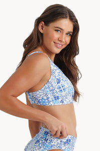 Sunseeker Seville DD/E Twist Bra - White Sunseeker Seville DD/E Twist Bra - White Splash Swimwear