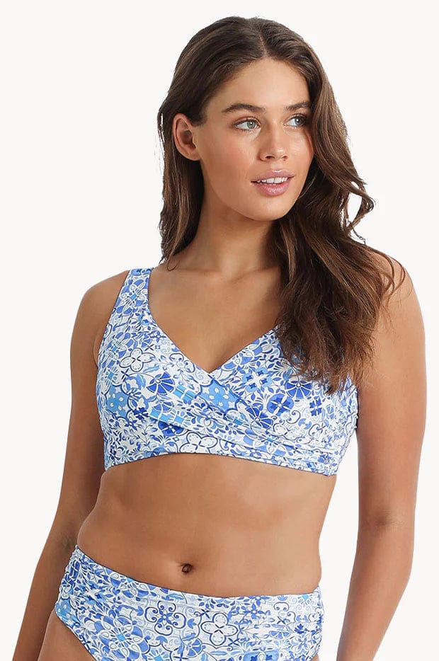 Sunseeker Seville DD/E Twist Bra - White Sunseeker Seville DD/E Twist Bra - White Splash Swimwear