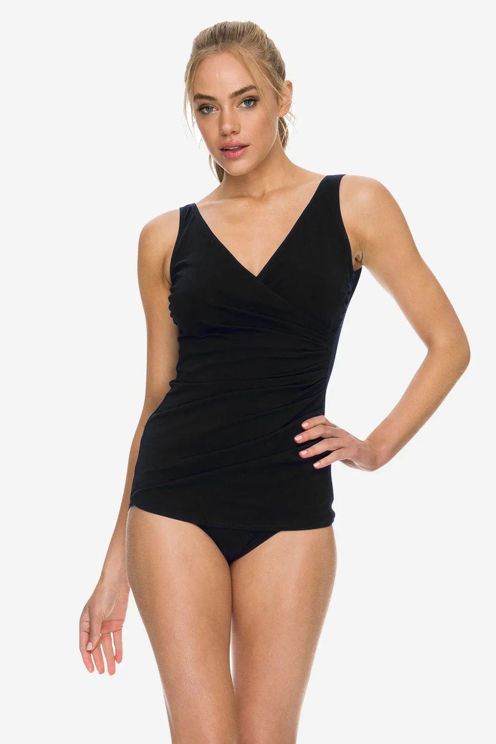 Sunseeker Sheath One Piece - Black Splash Swimwear