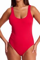 Sunseeker Sunseeker Atlas Bay Scoop One Piece - Raspberry Sunseeker Atlas Bay Scoop One Piece - Raspberry Splash Swimwear One Pieces