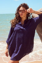 Sunseeker Sunseeker Basix Classic Painters Shirt Sunseeker Basix Classic Painters Shirt Splash Swimwear Tops